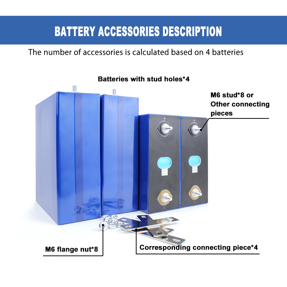 EU in stock LiFePO4 EVE LF280K 3.2V 280Ah Battery Cycle life 6000+ Rechargeable Cells for energy storage,Home Solar Energy,DIY battery Pack