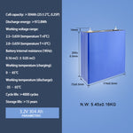 EU STOCK EVE LF304 Grade A Cells - 3.2V LiFePO4 304Ah Prismatic Battery For Solar EV RV DIY Battery pack