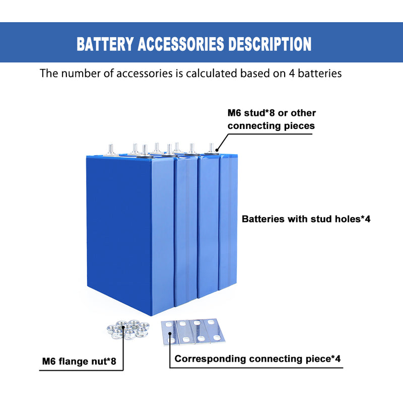 Lifepo4 EVE LF50K Grade A Battery Cell  Original Rechargeable  For DIY 12V 24V 48V Pack Solar Energy Storage RV EV