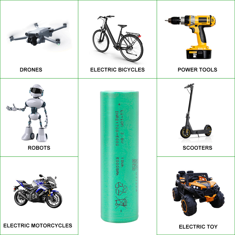EVE INR21700-50PL 5000mAh 70A 3.6V NMC Battery Cylindrical Cells For Drones,Scooter