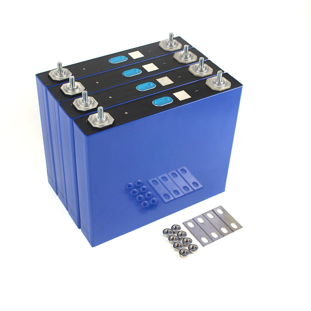 LiFePO4 EVE 3.2V 125Ah Battery Grade A Cells 4000+ Cycle Life For RV, EV, Solar,Diy Battery Pack