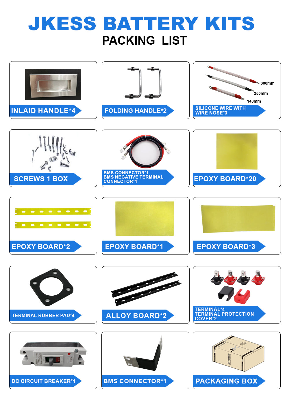 EU STOCK JK ESS 6U 48V Battery DIY Box With V19 JK Bms 200A 16S Stackable Kit 51.2V 280Ah 314Ah 15Kwh 16Kwh Free Shipping