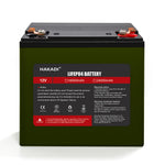 RU STOCK HAKADI LiFePO4 Rechargeable 12V24Ah 1 pc Deep Cycle lfp Battery Pack Built With BMS