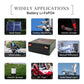RU STOCK HAKADI LiFePO4 Rechargeable 12V24Ah 1 pc Deep Cycle lfp Battery Pack Built With BMS