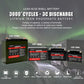 RU STOCK HAKADI LiFePO4 Rechargeable 12V24Ah 1 pc Deep Cycle lfp Battery Pack Built With BMS