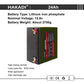 RU STOCK HAKADI LiFePO4 Rechargeable 12V24Ah 1 pc Deep Cycle lfp Battery Pack Built With BMS