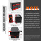 RU STOCK HKD-12V 18Ah 1 pcs Rechargeable Lithium Iron Phosphate Deep Cycle 12V 18Ah Solar Energy Storage Battery Pack