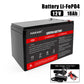 RU STOCK HKD-12V 18Ah 1 pcs Rechargeable Lithium Iron Phosphate Deep Cycle 12V 18Ah Solar Energy Storage Battery Pack
