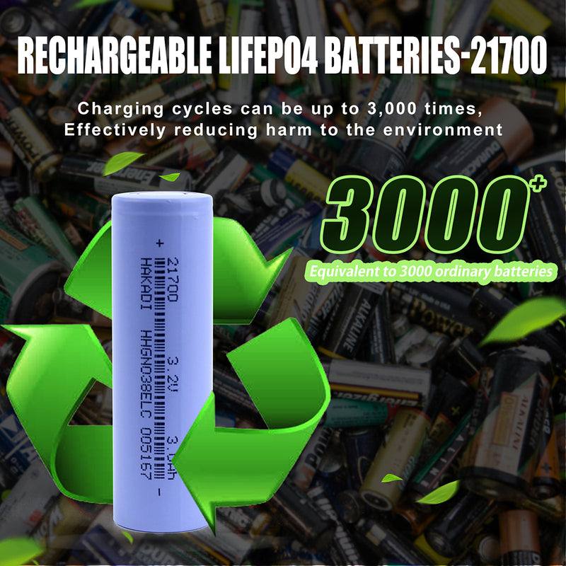 26700 LiFePO4 Cell 3C Lithium ion Battery LFP Cell 4000mAh